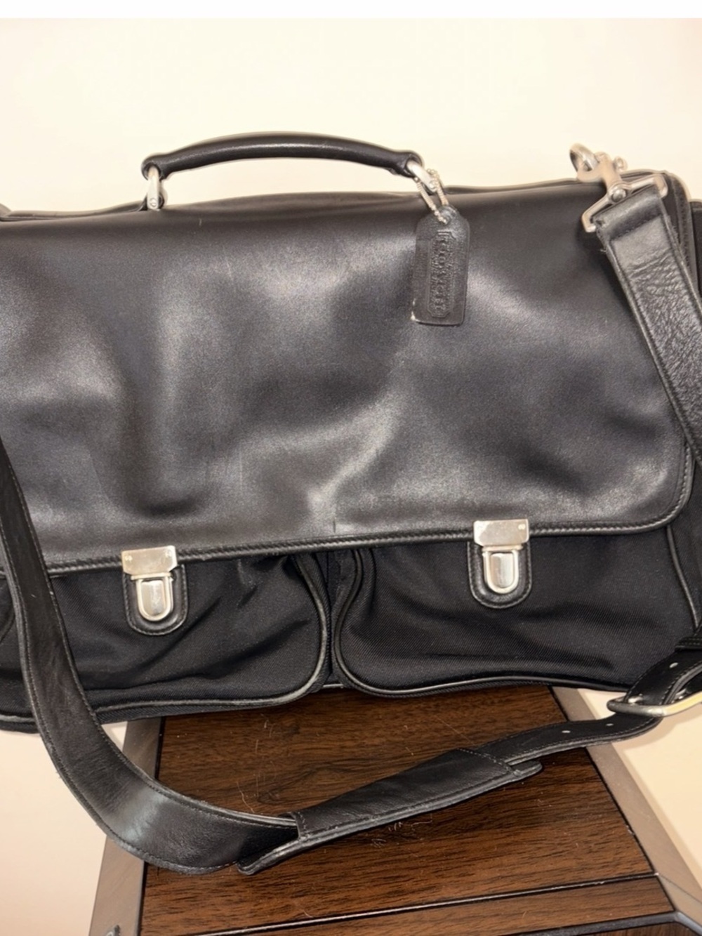 Rare absolutely beautiful COACH bag/briefcase/satchel bag extra large